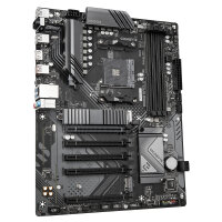 GIGABYTE B550 EAGLE WIFI6 Mainboard – AMD Ryzen 5000 G-Serie CPUs, 10+3+1 Phasen VRM, bis zu 3200 MHz DDR4, 1xPCIe 4.0 + 1xPCIe 3.0 M.2, 1GbE LAN, WIFI 6, USB 3.2 Gen 2