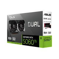 ASUS Dual -RTX5060TI-8G NVIDIA GeForce RTX 5060 Ti 8 GB GDDR7