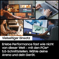 2TB Samsung SSD 9100 PRO M.2 2280 PCIe 5.0 x4 NVMe 2.0 14700MB/s M2 2000GB