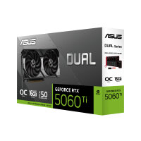 16GB ASUS Dual -RTX5060TI-O16G NVIDIA GeForce RTX 5060 Ti 16 GDDR7