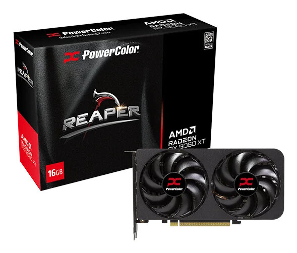 16GB PowerColor Reaper AMD Radeon RX 9060 XT GDDR6 9060XT