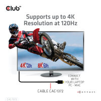 Club3D HDMI-Kabel A -> A 2.1 Ultra High Speed 10K HDR 2m retail