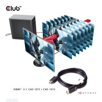Club3D HDMI-Kabel A -> A 2.1 Ultra High Speed 10K HDR 2m retail