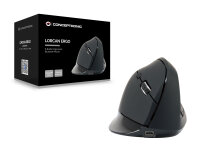 Conceptronic Lorcan Ergo Bluetooth Vertical Mouse  6 Tasten Vertikal Maus schwarz