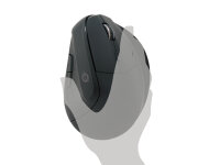 Conceptronic Lorcan Ergo Bluetooth Vertical Mouse  6 Tasten Vertikal Maus schwarz