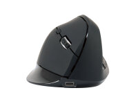 CONCEPTRONIC Maus Wireless BT5.2/6Btns ERGO Vertikal schwarz