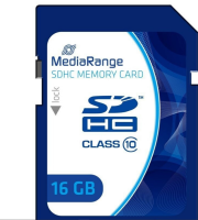 MediaRange SD Card 16GB SDHC CL.10