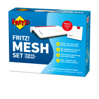 Mesh Set 7530 AX + 1200 AX Dual-Band (2,4 GHz/5 GHz) Wi-Fi 6 (802.11ax) Rot, Weiß 4 3G Intern