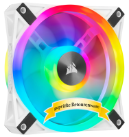 Corsair iCUE QL120 RGB PWM White 120mm Sonderware