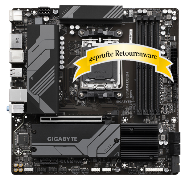 Gigabyte B650M DS3H   AMD B650 4xDDR5 mATX Mainboard Sonderware