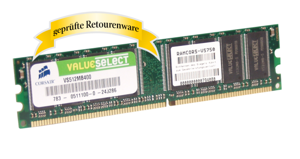 4GB Corsair CMV4GX3M1A1333C9 DDR3-1333 CL9 Value Select DDR3 RAM 1333MHz Sonderware