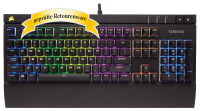 Corsair Strafe RGB MX-RGB-Brown USB RGB Gaming Tastatur...