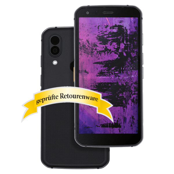 CAT CS62P-DAB-RON-EN S62 Pro 4G Dual-SIM Black Sonderware