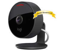 Logitech Cricle View Full-HD IP Netzwerkkamera IP64 WiFi...