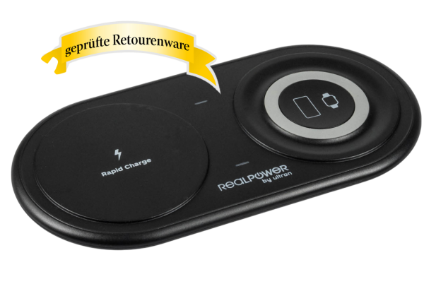 Ultron RealPower ChargeAIR Duo Qi kabelloses Ladepad Sonderware