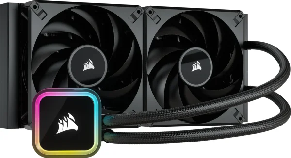 Corsair iCUE H115i RGB Elite Wasserkühlung 280mm schwarz Sonderware