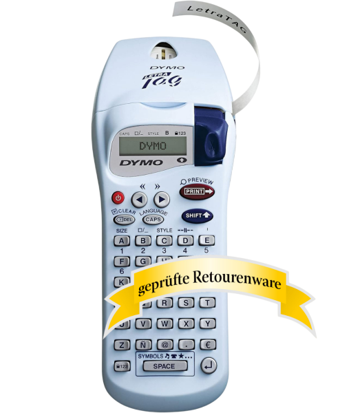 Dymo LetraTag LT-XR Handgerät ABC-Tastatur Sonderware