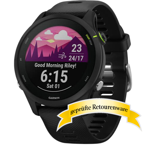 Garmin Forerunner 255 Music Smartwatch schwarz Sonderware
