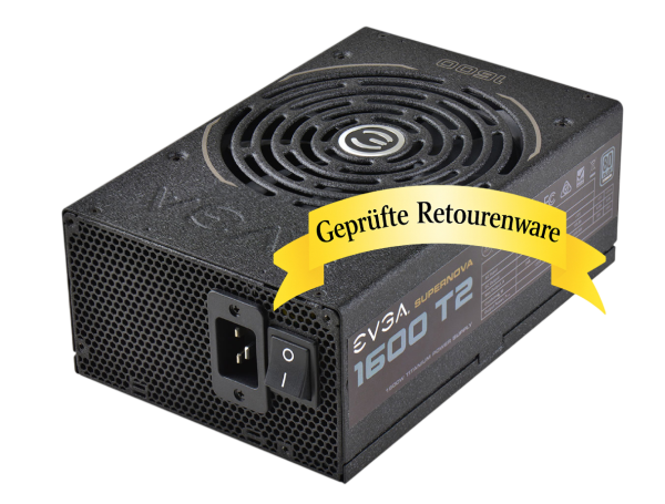 1600 Watt EVGA SuperNova T2 Power Supply vollmodular 80 PLUS Titanium 1600W Netzteil Sonderware