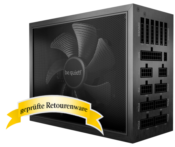 1200 Watt be quiet! Dark Power Pro 12 1500W BN311 vollmodular 80 PLUS Titanium Sonderware