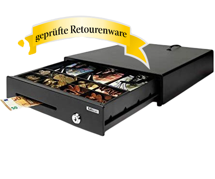 Safescan LD-3336 Light-Duty Kassenlade mit 3x Scheine + 8 Münzfächern Sonderware