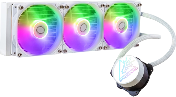 SNOGARD MasterLiquid 360L Core ARGB White by CoolerMaster 360mm Wasserkühlung