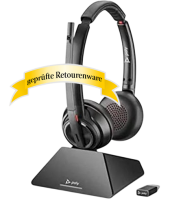 Plantronics Savi 8220 UC DECT Headset inkl. Basisstation...