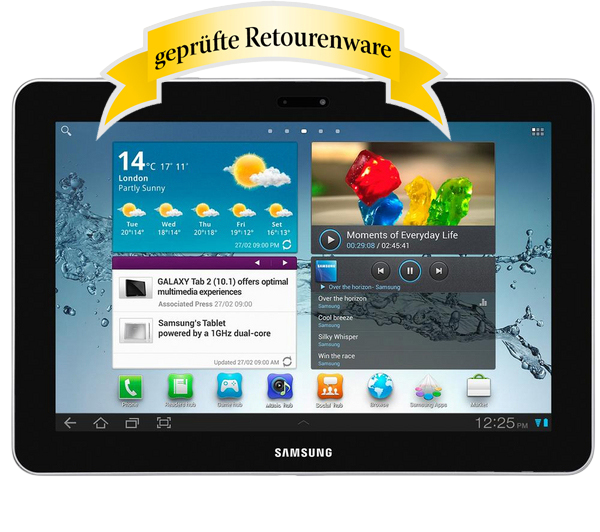 Belkin Screen Guard Anti-Glare Schutzfolie Galaxy Tab2/N/Note Sonderware