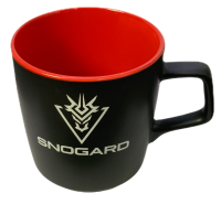 SNOGARD Design Tasse 300ml schwarz/rot