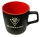 SNOGARD Design Tasse 300ml schwarz/rot