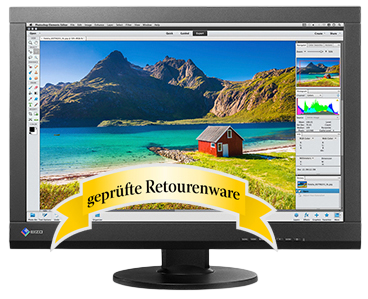 61.2cm (24.1") EIZO CS240-BK IPS WUXGA Pivot flicker-free Sonderware