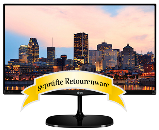 54.6cm (21.5") LG 22MP67VQ-P IPS Full-HD HDMI DVI VGA 5ms Sonderware