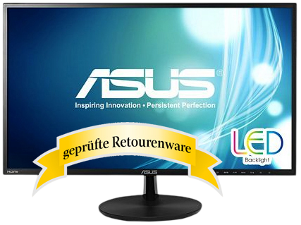 59.9cm (23.6") ASUS VN247HA VA Full-HD 2xHDMI Lautsprecher Sonderware