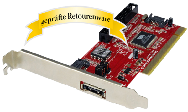 Conceptronic CSATACOMBO PCI Card Combo SATA & IDE Sonderware