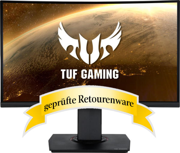 59.9cm (23.6") ASUS TUF Gaming VG24VQR 144Hz Curved Gamer Monitor 1ms FreeSync Pivot Sonderware