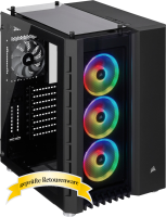 Corsair Crystal Series 680X RGB Window Black Midi-Tower...