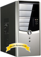 Atelco 6T11 Mini Tower Micro-ATX mit 300 Watt Netzteil...