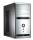 Compucase 6K28BS Mini-Tower + 300W Netzteil silber