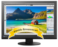 61.2cm (24") EIZO EV2456-BK IPS schwarz Sonderware