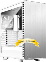 Fractal Design Define 7 Compact Light Tempered Glass White schallgedämmt Sonderware