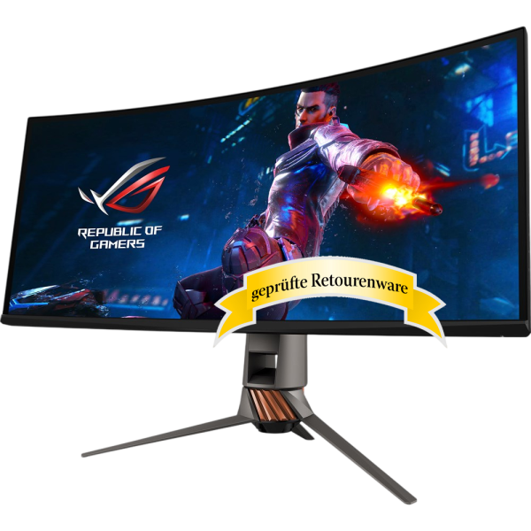 86.4cm (34.1") ASUS ROG Swift PG349Q IPS 4K 3440x1440 UWHD Curved gebogen G-Sync UltraWide Quad HD Sonderware
