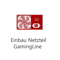 Service Hardware Einbau Netzteil GamingLine