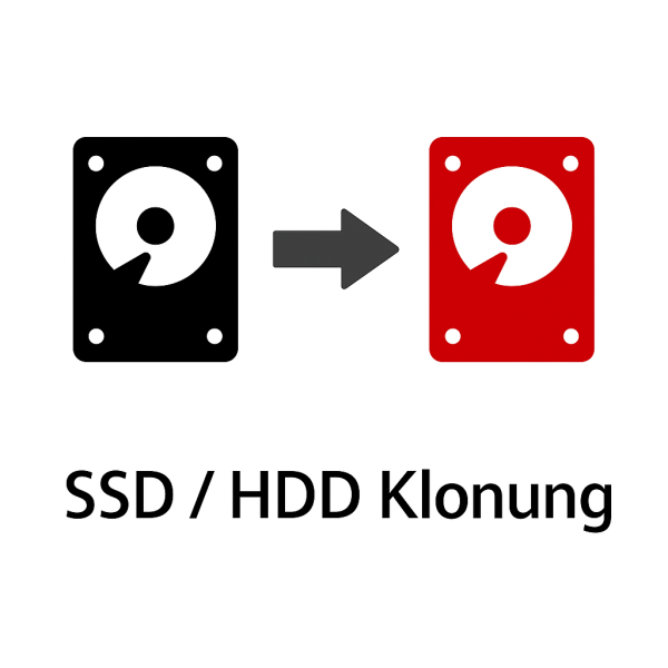 Service Klonung SSD / HDD Klonen einer Festplatte