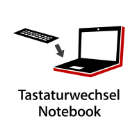 Service Tastaturtausch Austausch Notebook Tastataur nicht...