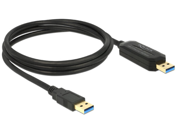 DELOCK USB3.0 Kabel A -> A St/St 1.50m DataLink +KM S