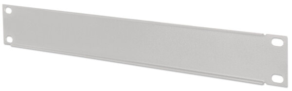 Intellinet 10" Blindabdeckung, 1 HE, verdeckt ungenutzte Bereiche in 10"-Schränken, Metall, grau