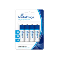 MediaRange Batterie Prem. Blister AA   Alkaline/LR06    4