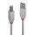 LINDY USB 2.0 Kabel Typ A/B Anthra Line M/M 3m grau