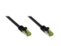 GC S/FTP CAT7 50cm SCHWARZ