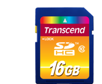 16GB Transcend SDHC Class 10